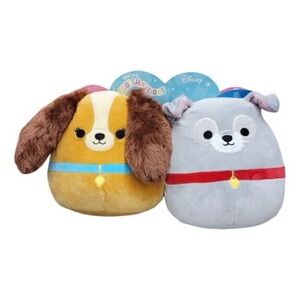 Squishmallow Lady and the Tramp set